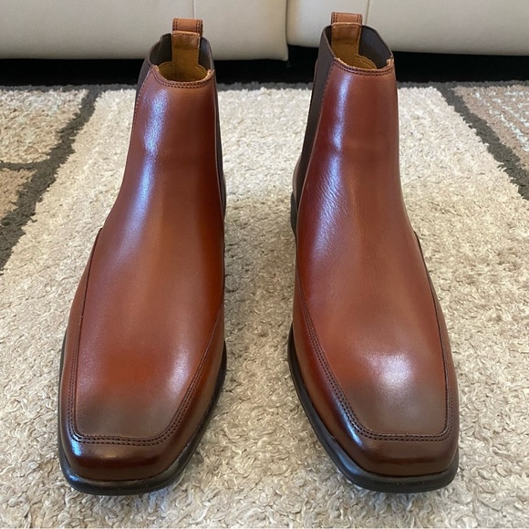 New with box Donald Piner Burnish Calf leather upper  boots men’s size various main image 10